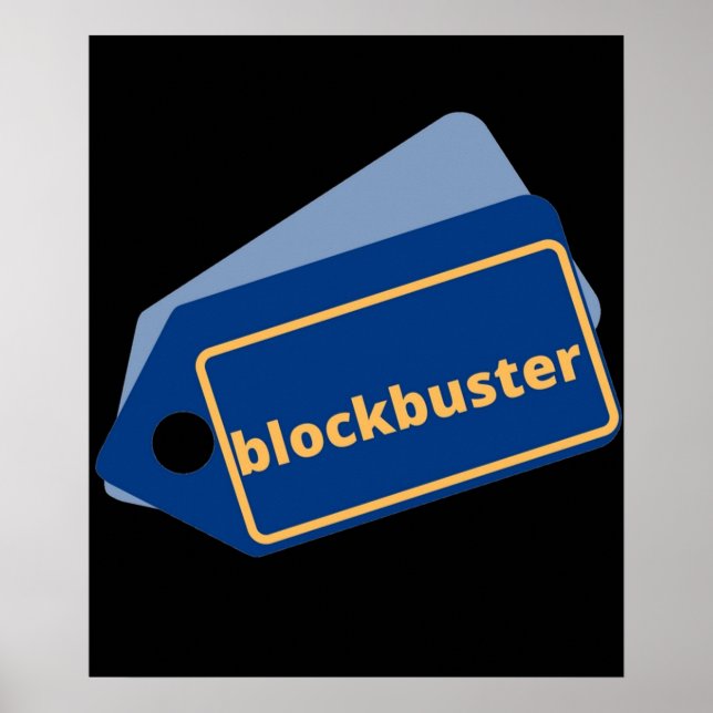 Blockbuster Poster (Vorne)