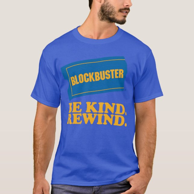Blockbuster sind Kind Rückwind Vintag T-Shirt (Vorderseite)