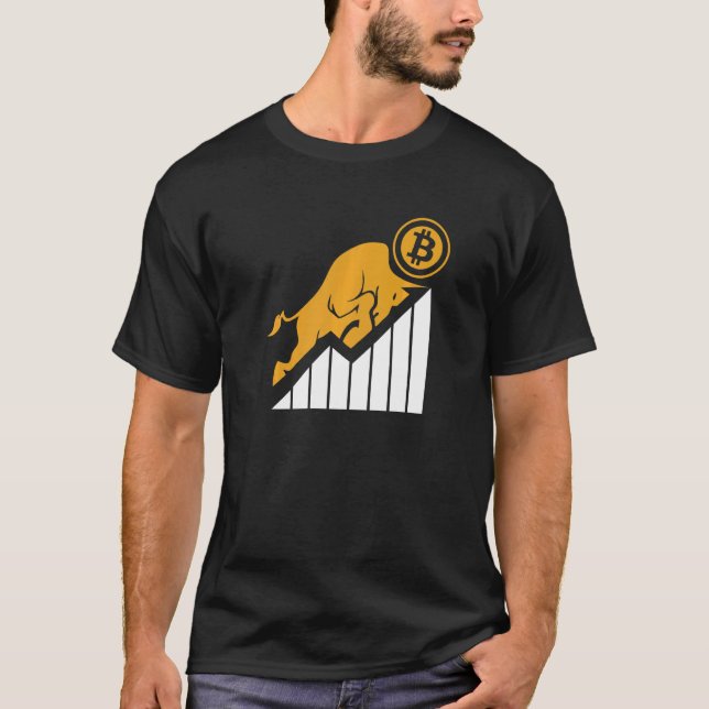 Blockchain Crypto Crypto Currency Crypto Trader Bi T-Shirt (Vorderseite)