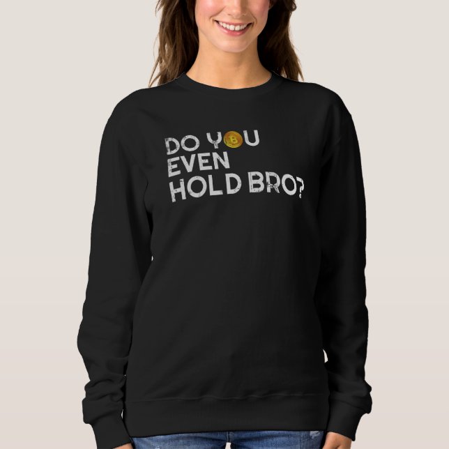 Blockchain Kryptowährung Bitcoin Crypto Traders M Sweatshirt (Vorderseite)