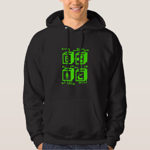 Blockchain Trade Coin Crypto Kryptowährung Geld Hoodie