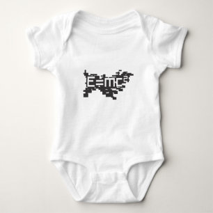 Blöcke E=mc2 Baby Strampler