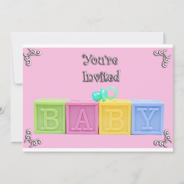 Blöcke Einladung (Vorderseite)