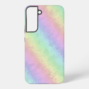 Blöcke in Pastel Colors 3D Rainbow Art Samsung Galaxy Hülle