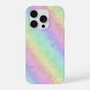 Blöcke in Pastellfarben 3D-Regenbogen-Kunst iPhone 15 Pro Hülle