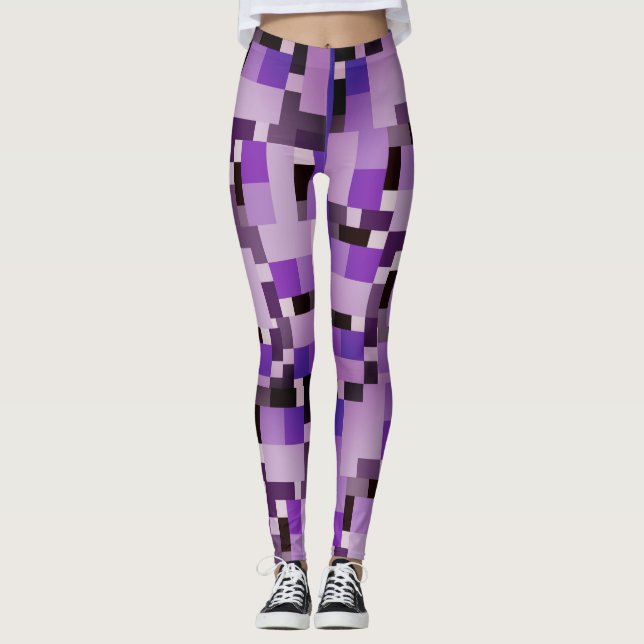 Blöcke Leggings (Vorderseite)