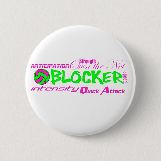 Blocker-Merkmale Button (Vorderseite)