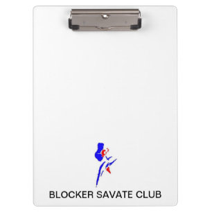 Blocker Savate Verein-Klemmbrett Klemmbrett