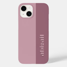 Blockfarben mit Personalisierung Case-Mate iPhone 14 Hülle
