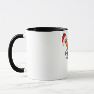 Blockflöteninstrument Weihnachtsmannhut Weihnachte Tasse