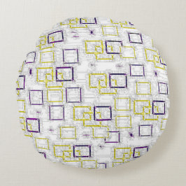 Blockierabmessungen Rundes Kissen