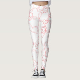 Blockierungsherzen Leggings