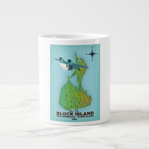 Blockinsel New Shoreha, Insel Rhode Jumbo-Tasse