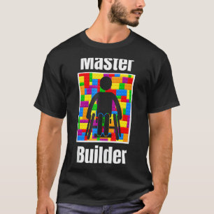 Blockspielzeug-Mit Behinderung Handi für Rollstuhl T-Shirt