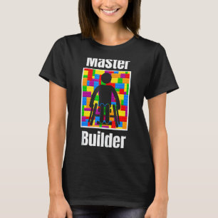 Blockspielzeug-Mit Behinderung Handi für Rollstuhl T-Shirt