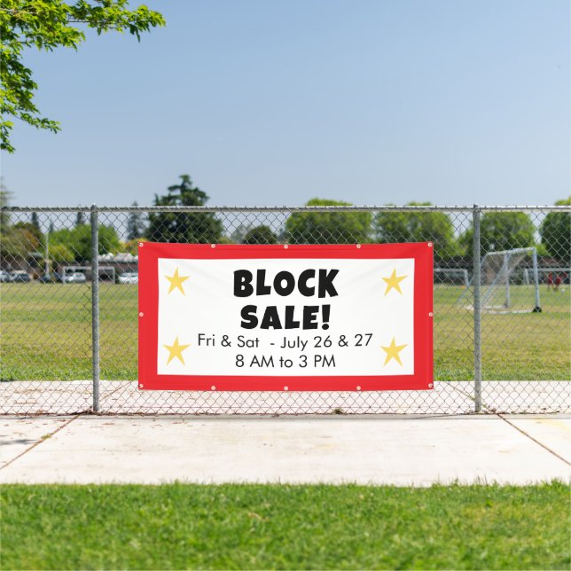 Blockverkaufsbanner Banner (Insitu)