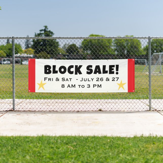 Blockverkaufsbanner Banner (Insitu)