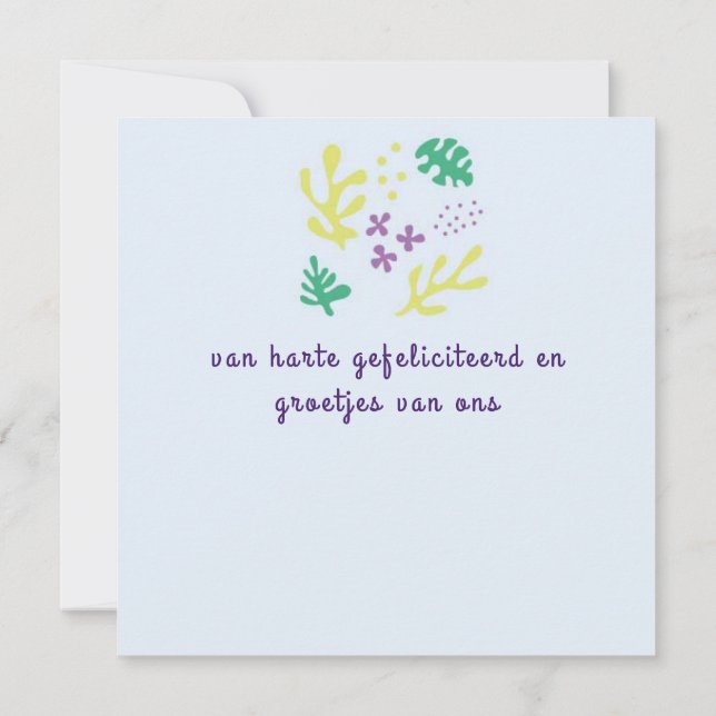 bloem abstract karte (Rückseite)