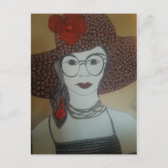 Bloemetjes Postkarte (Vorderseite)