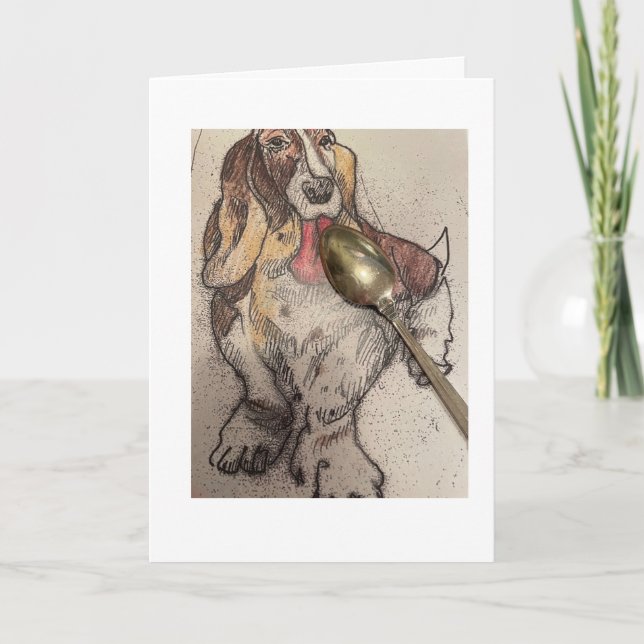 Blog Grußkarte lesen Karte (Vorderseite)