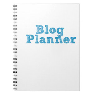 Blog-Planer-Notebook Notizblock