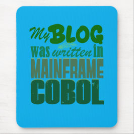 Blog Was Coded in COBOL – Retro Mainframe Develope Mousepad