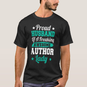 Blogger-Autor Husba, Autor von Buch Writer Writer  T-Shirt