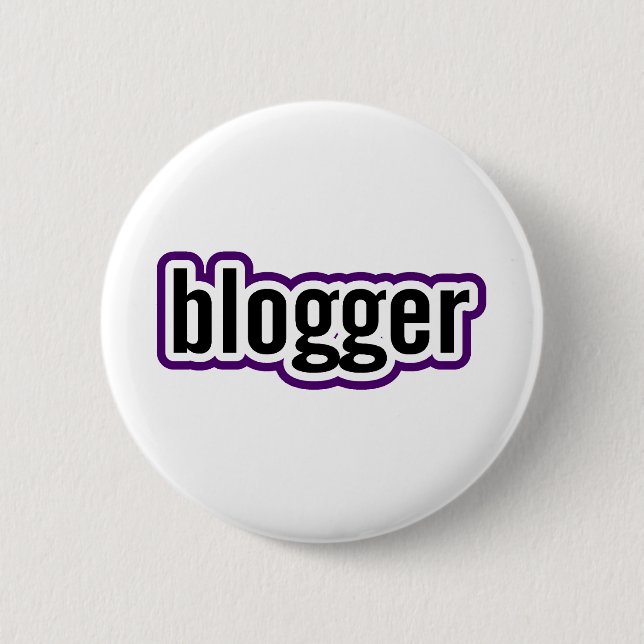 Blogger Button (Vorderseite)