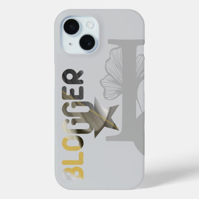 BLOGGER iPhone Fälle Trend Abstrakt Schwarz-weiß Case-Mate iPhone Hülle (Rückseite)