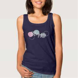 Blogger mit Blasen T-Shirt