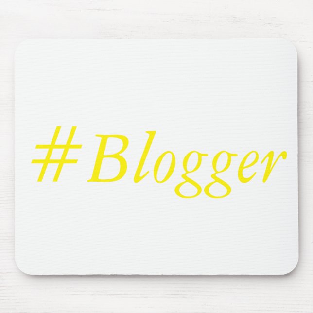 #Blogger Mousemat Mousepad (Vorne)