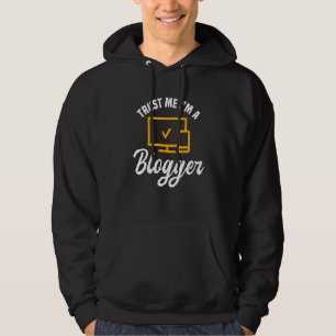 Blogger Publisher Writer Blog Content Creator Job Hoodie
