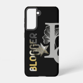 BLOGGER Samsung Hüllen Trend Abstrakt Schwarz-weiß Samsung Galaxy Hülle