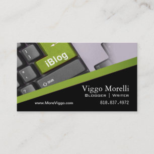 Blogger Schreiber Redakteur Internet WordPress Blo Visitenkarte