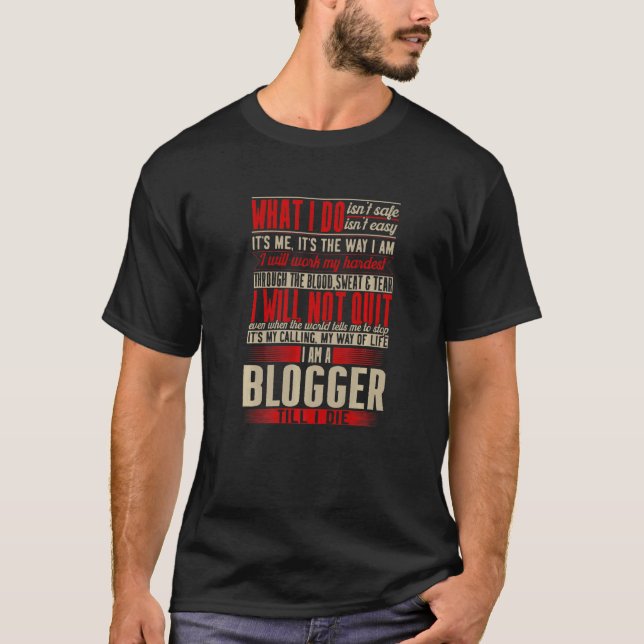Bloggerdefinition T-Shirt (Vorderseite)