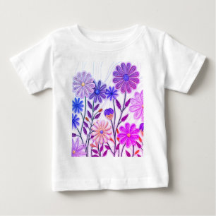 Blogs in Paper & Thread: 3D-Wildblume Baby T-shirt