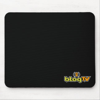 BlogTV Mausunterlage (Schwarzes) Mousepad