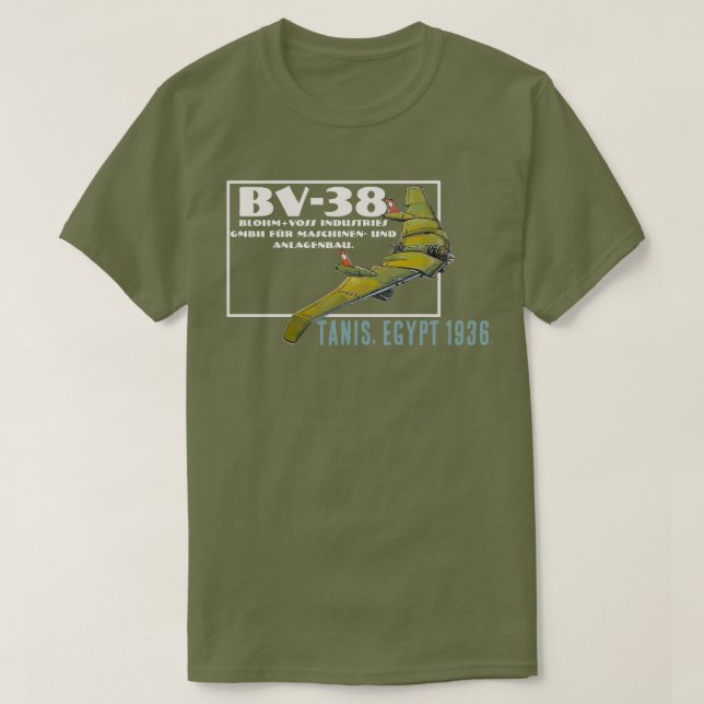 Blohm und Voss BV-38 T-Shirt (Design vorne)