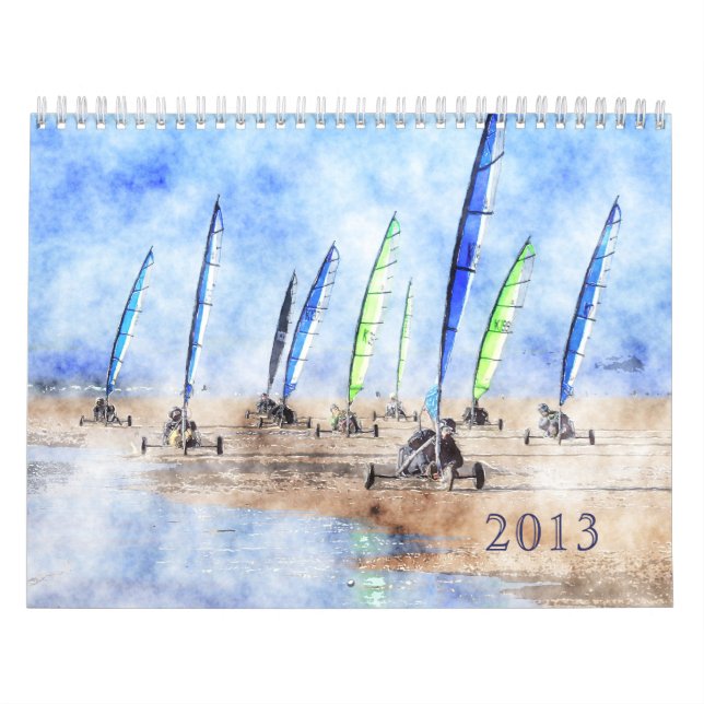 Blokart, das Kalender 2013 läuft (Titelbild)