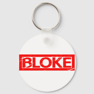 Bloke Briefmarke Schlüsselanhänger