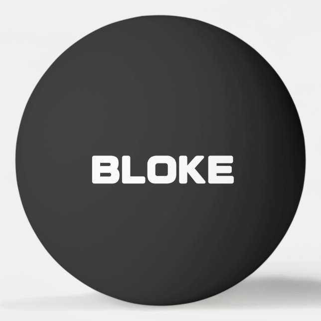 BLOKE PONG BALL TISCHTENNISBALL (Vorderseite)