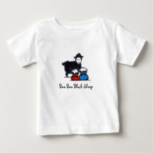 Blöken-Blöken-schwarze Schafe Baby T-shirt
