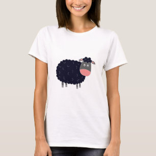 Blöken-Blöken-schwarze Schafe T-Shirt