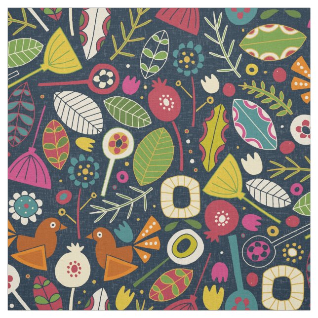 BLOM INDIG STOFF (Muster)