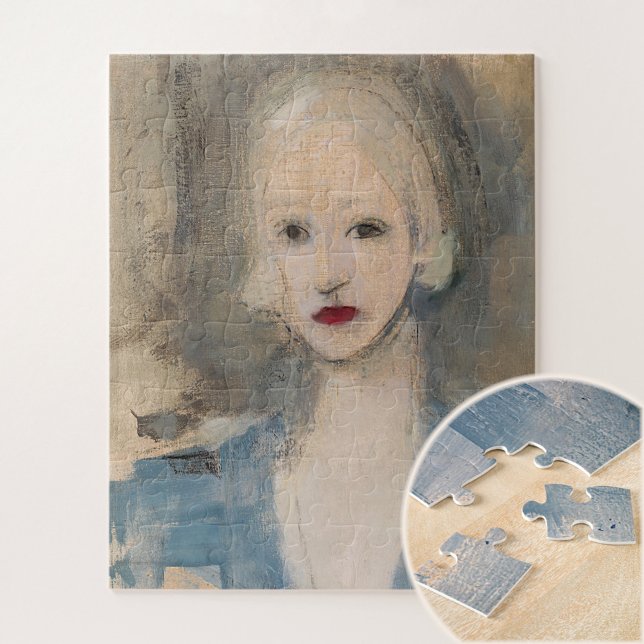 Blond Frau, Helene Schjerfbeck Puzzle (Von Creator hochgeladen)