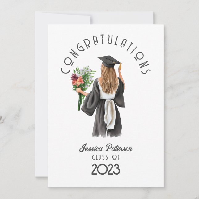 Blond-Girl-Girl-Gratulation (Vorderseite)