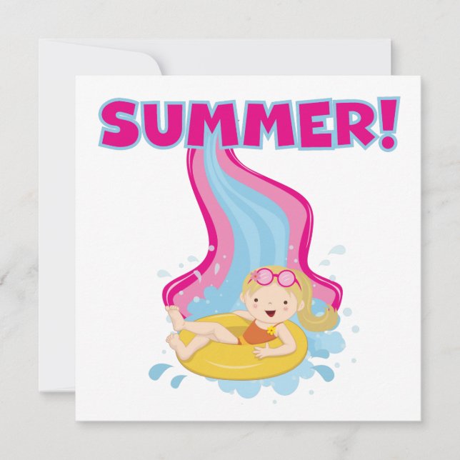 Blond Girl Summer (Vorderseite)