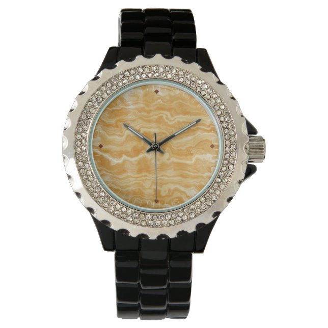 Blond Marble Armbanduhr (Vorderseite)