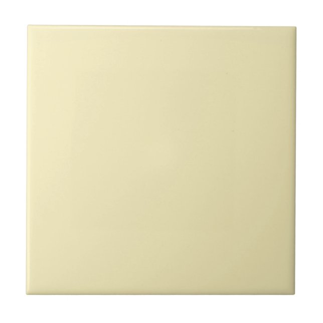 Blond Solid Color Fliese (Vorderseite)