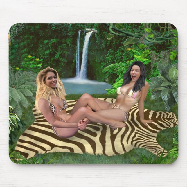 BLOND VS BRAUN MOUSEPAD (Vorne)